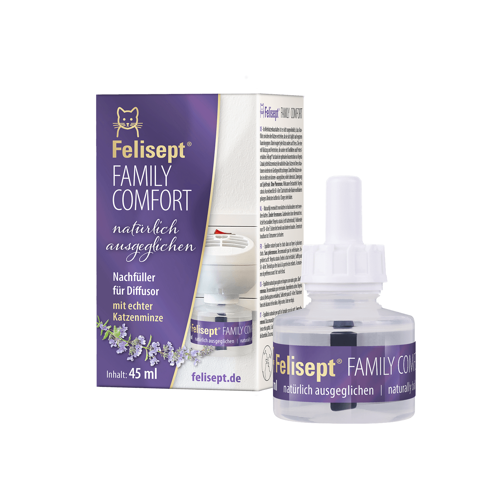 Felisept Family Comfort Nachfüller mit Flakon