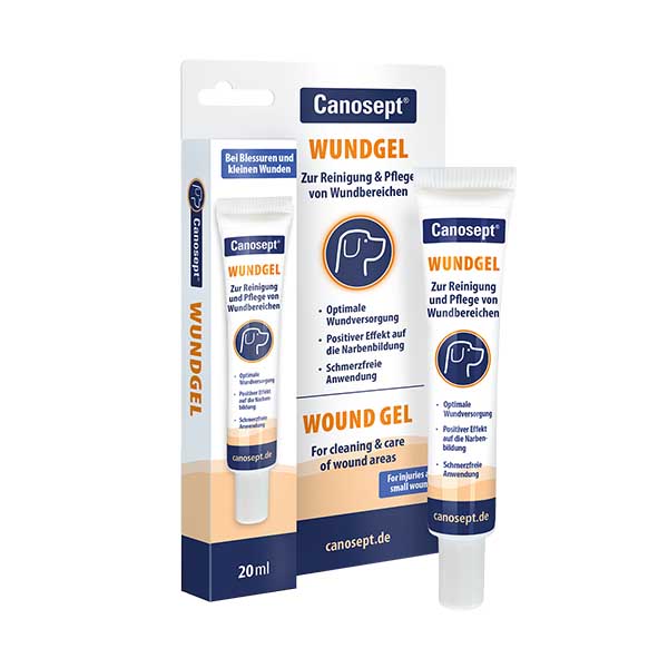 Canosept wound gel for dogs