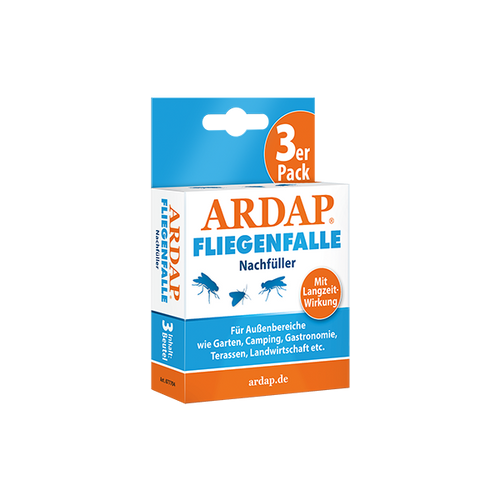 ARDAP Fliegenfalle Nachfüller 3er Pack