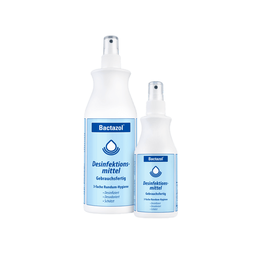 Bactazol Desinfektionsmittel Bundel - Gebrauchsfertiges Spray, gegen Viren und Bakterien