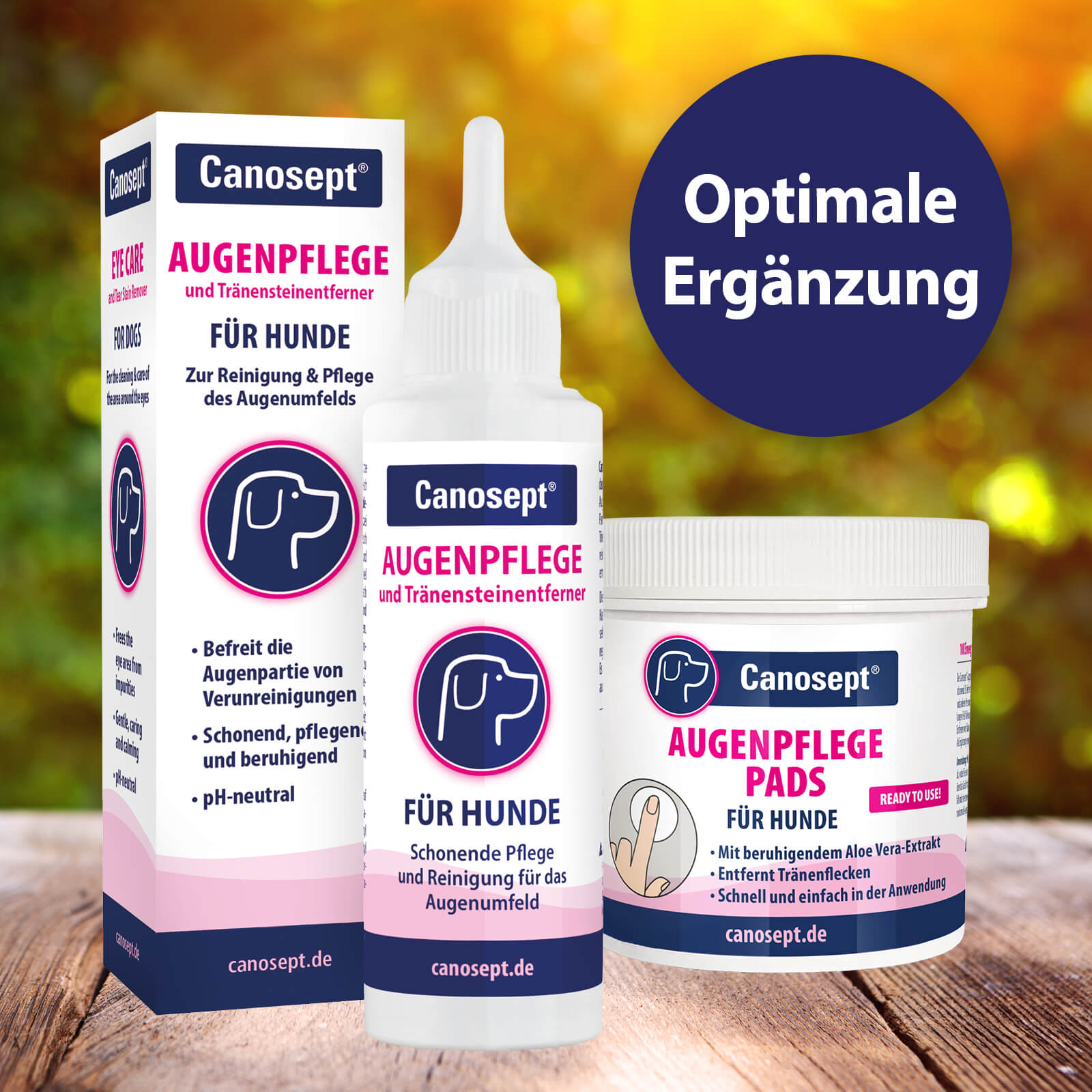 Canosept Augenpflege-Pads - Optimale Ergänzung zu Augenpflege 