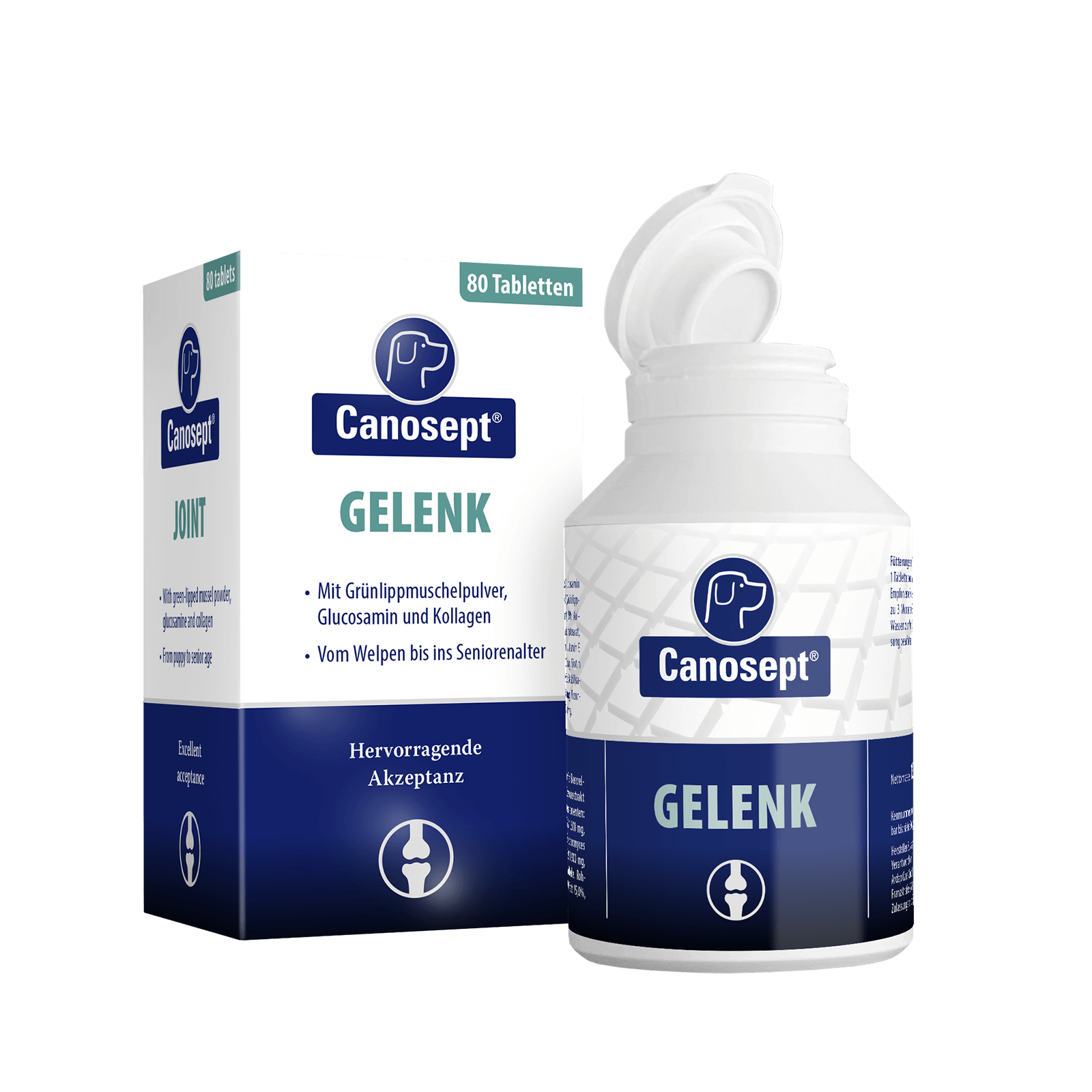 Canosept Gelenk Tabletten 80 Stück für Hunde