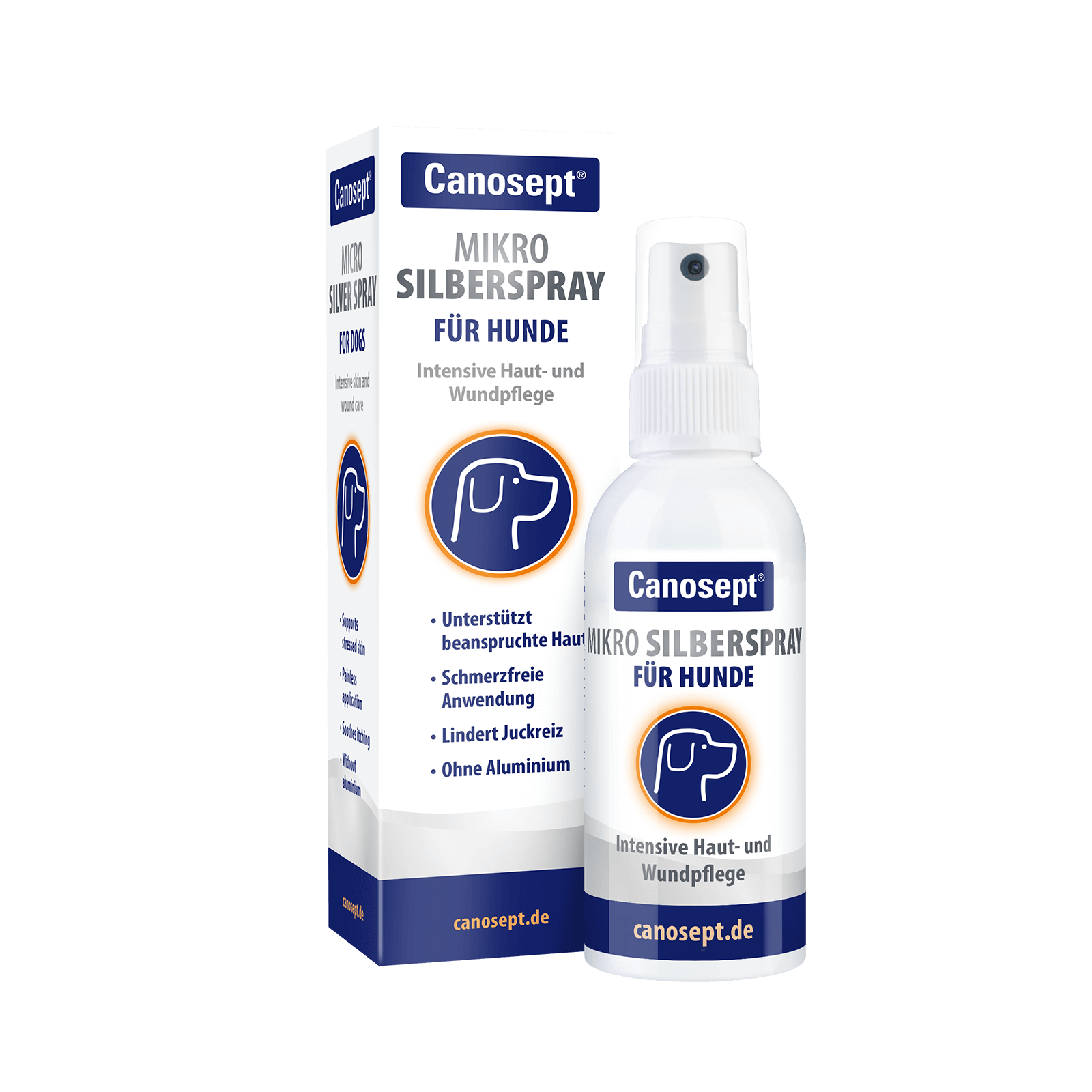 Canosept micro silver spray for dogs