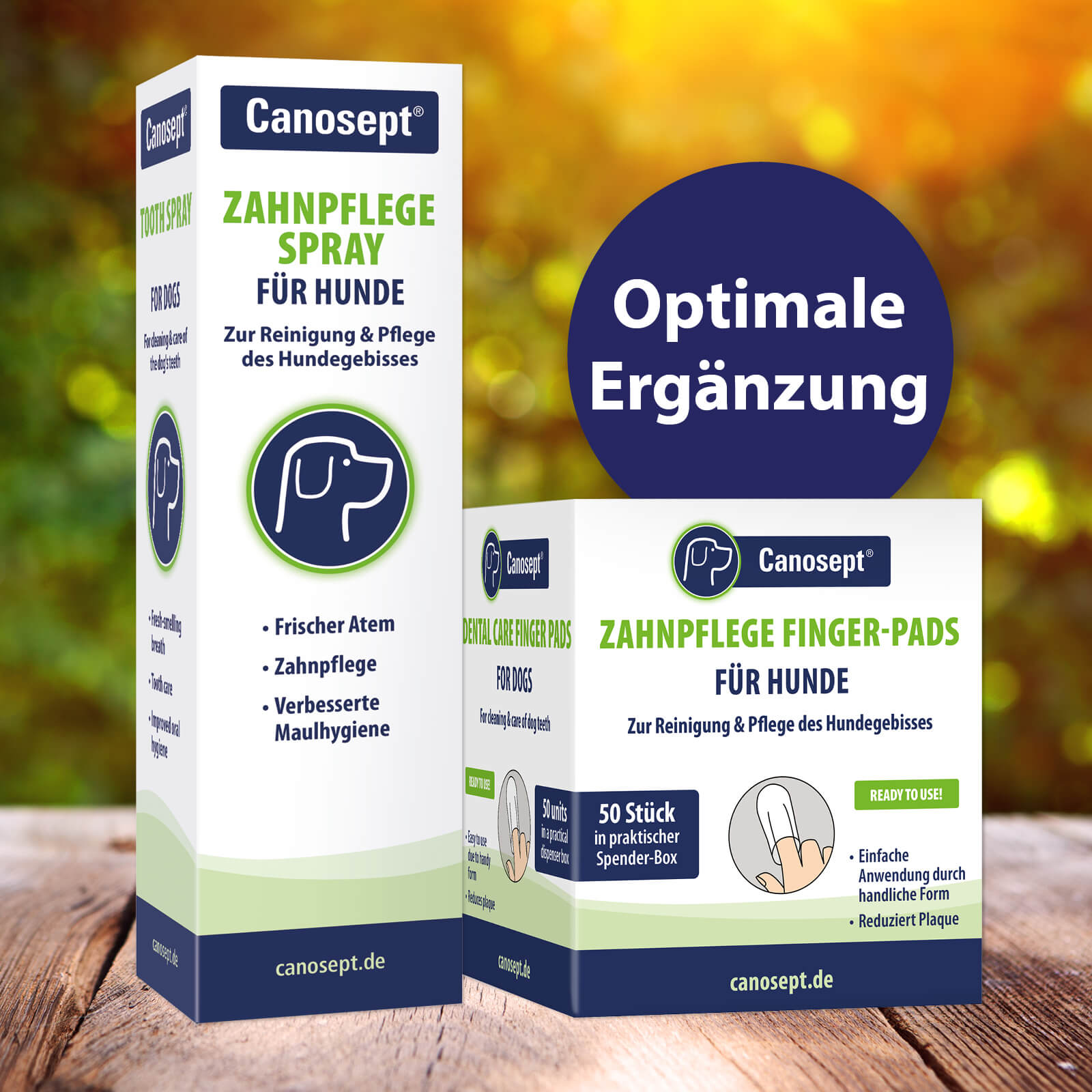 Canosept Zahnpflegespray - Optimale Ergänzung zu Zahnpflege Pads
