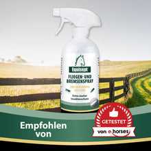 Laden Sie das Bild in den Galerie-Viewer, Equisept Fliegen- und Breemsenspray wird von ehorses empfohlen
