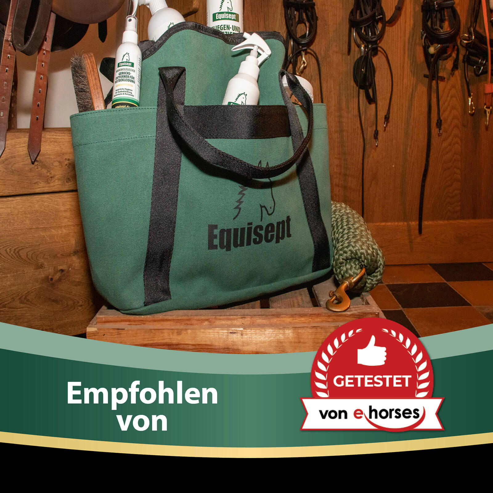 Equisept Grooming Tasche wird empfohlen von ehroses