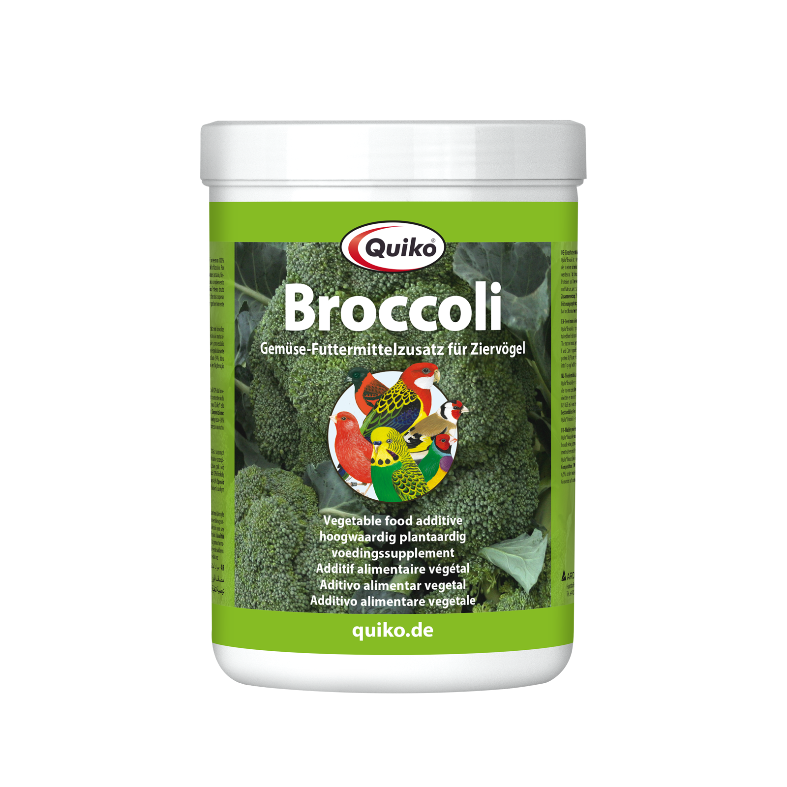 Quiko Broccoli: Proteinreicher Futtermittelzusatz für Ziervogel