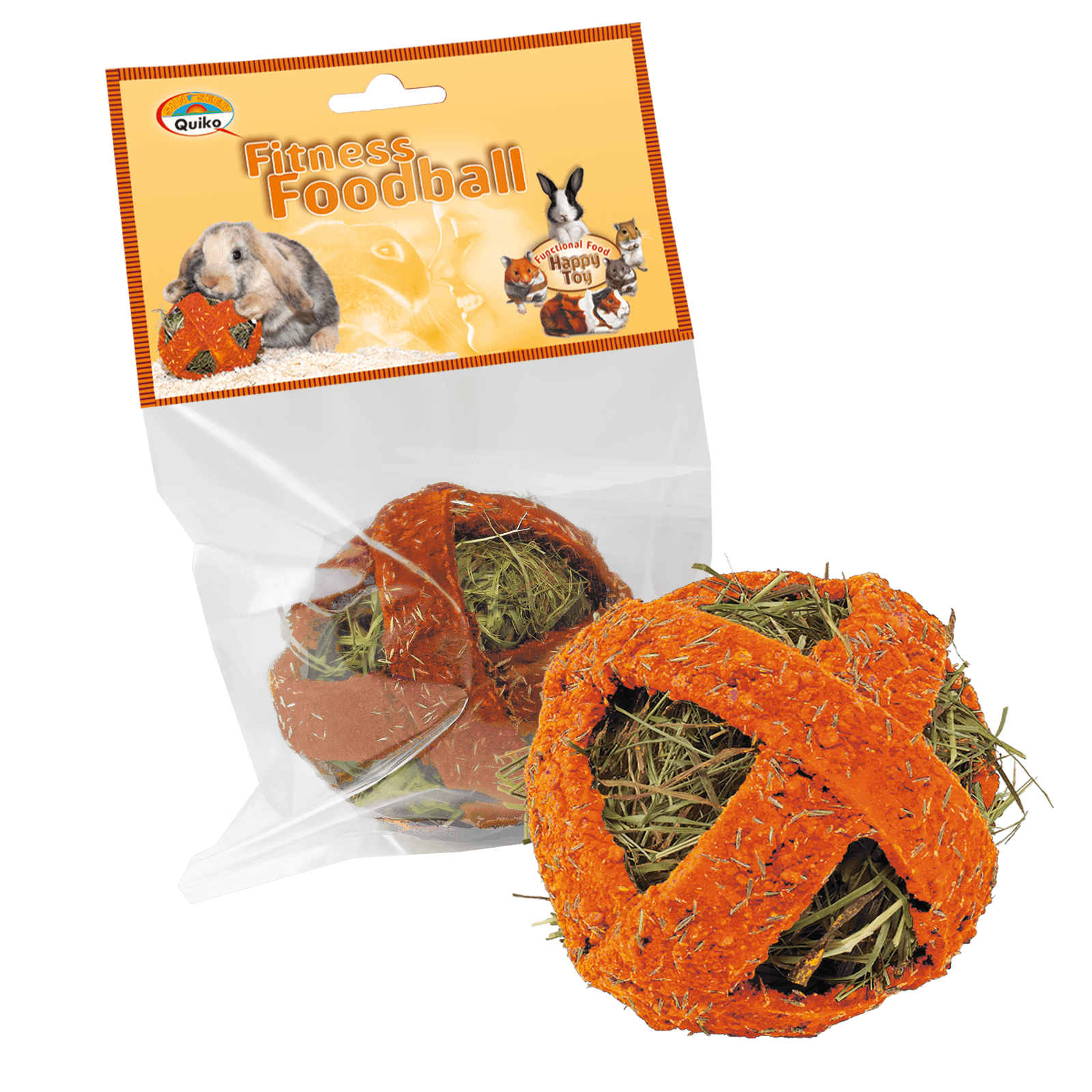 Quiko Fitness Foodball: Snack und Spielspaß für alle Nager