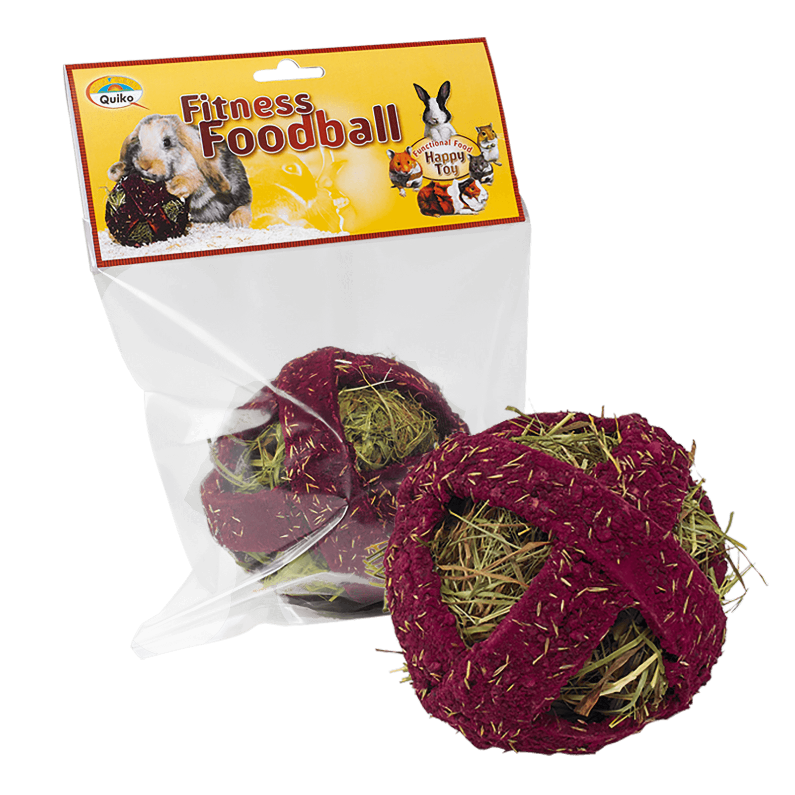 Quiko Fitness Foodball: Snack und Spielspaß für alle Nager