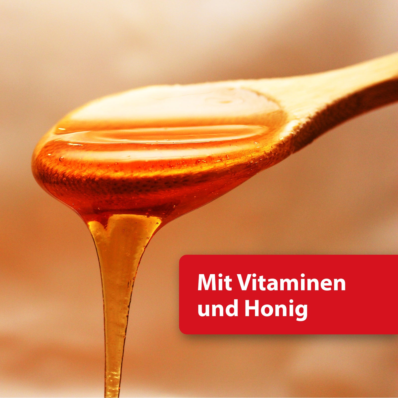 Löffel mit Honig - Mit Vitaminen und Honig