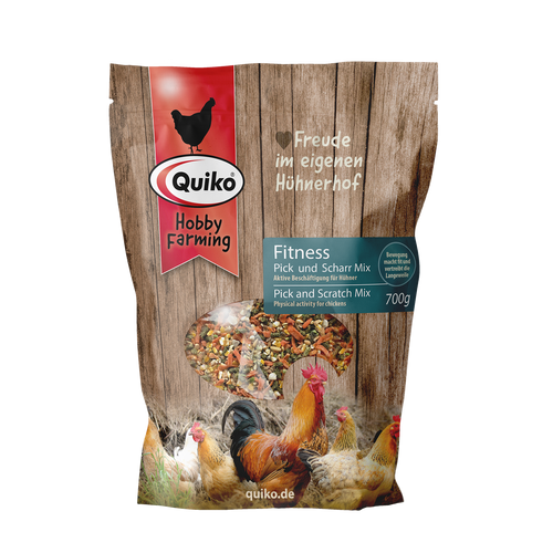 Quiko Hobby Farming Pick und Scharr Mix - Aktive Beschäftigung für Hühner