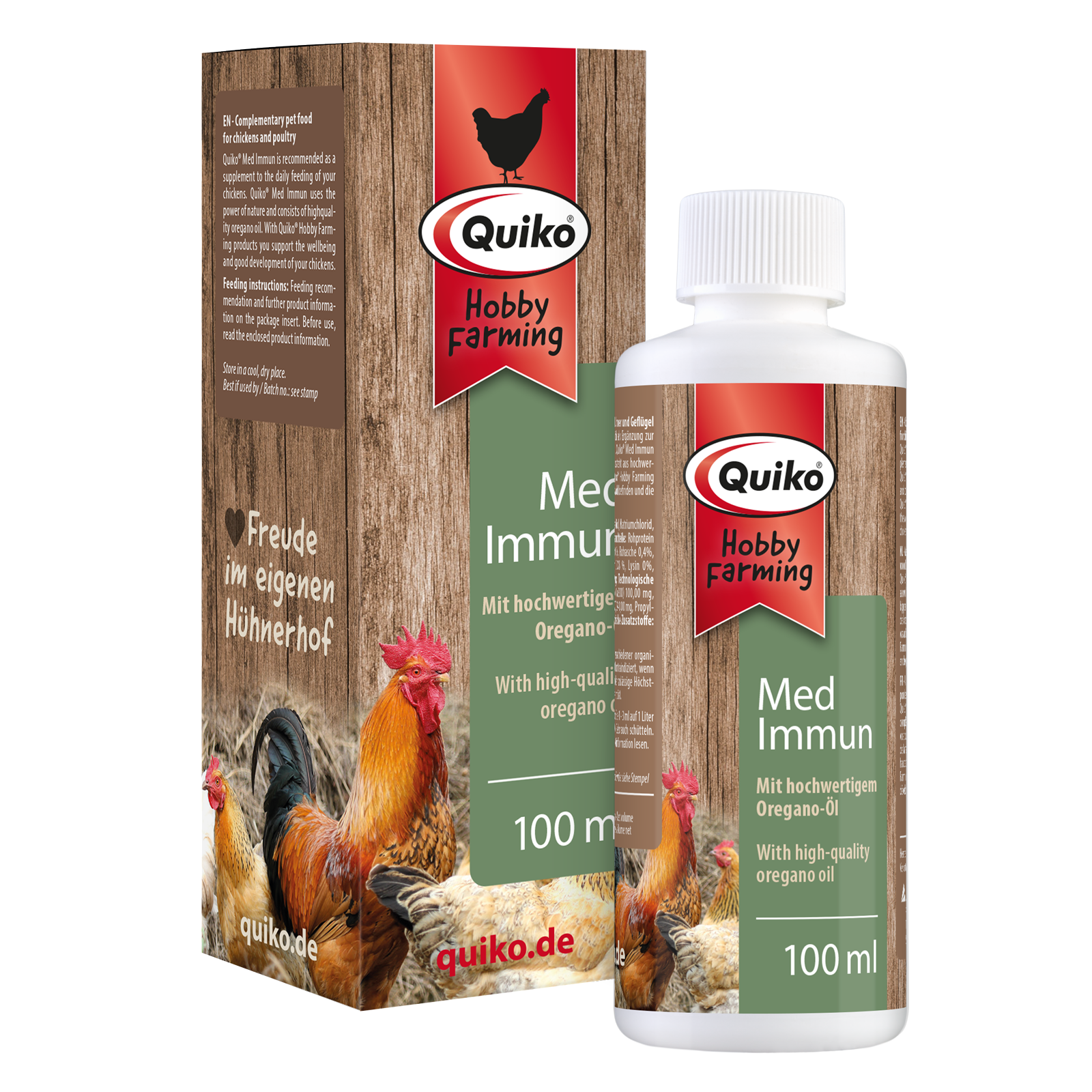 Quiko Hobby Farming Med Immun - Mit hochwertigem Oregano-Öl