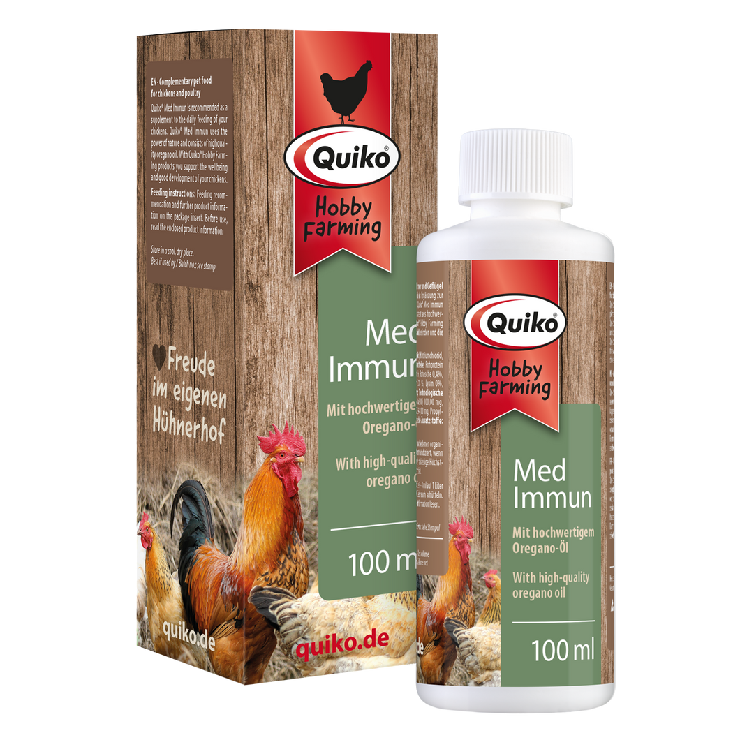 Quiko Hobby Farming Med Immun - Mit hochwertigem Oregano-Öl