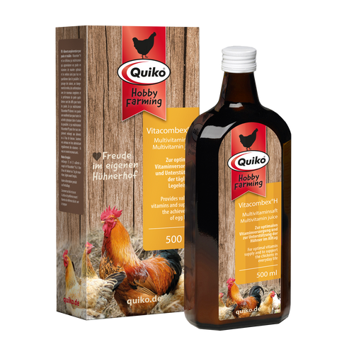 Quiko Hobby Farming Vitacombex - Zur optimalen Vitaminversorgung zur Unterstützung der Hühner im Alltag