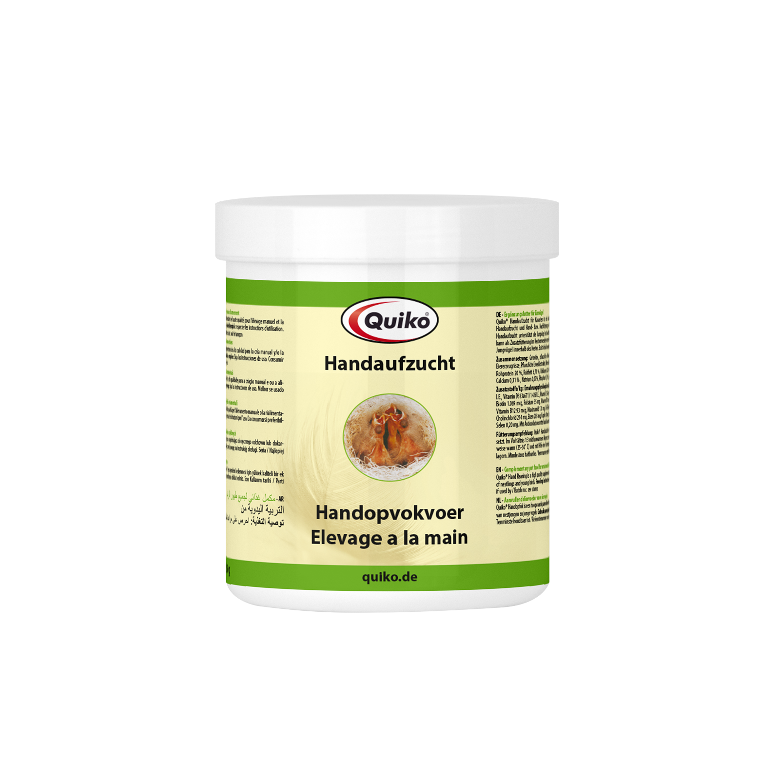 Quiko hand rearing: For hand rearing and refeeding canaries