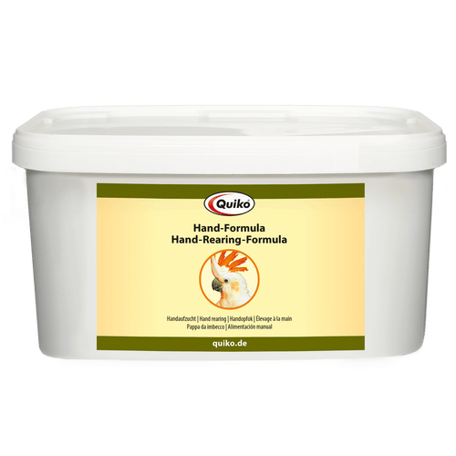 Quiko Hand-Formula: Handaufzucht für Papageien und Sittiche - Handfütterung von Jungvögeln