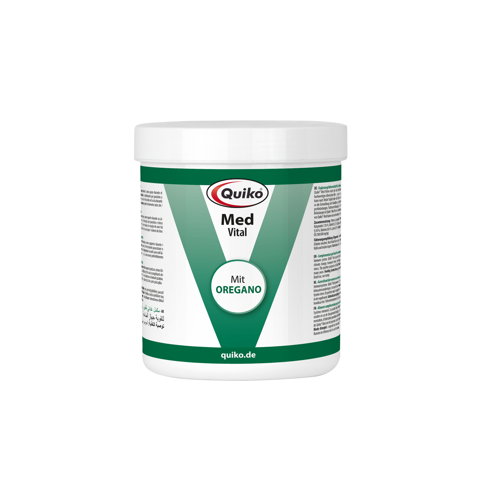 Quiko Med: With high-quality oregano oil for Pet birds
