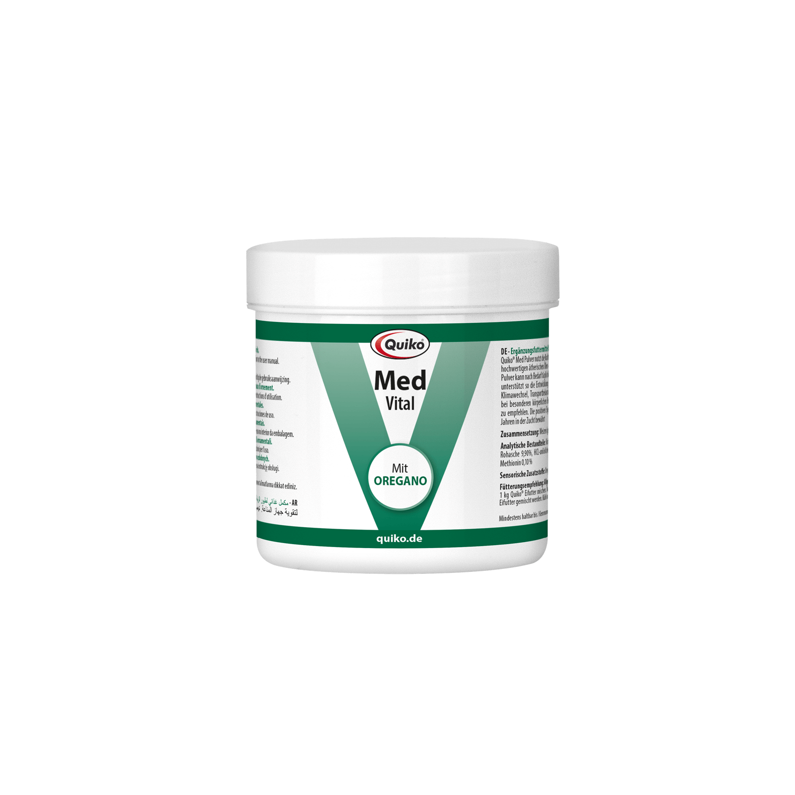 Quiko Med: With high-quality oregano oil for Pet birds