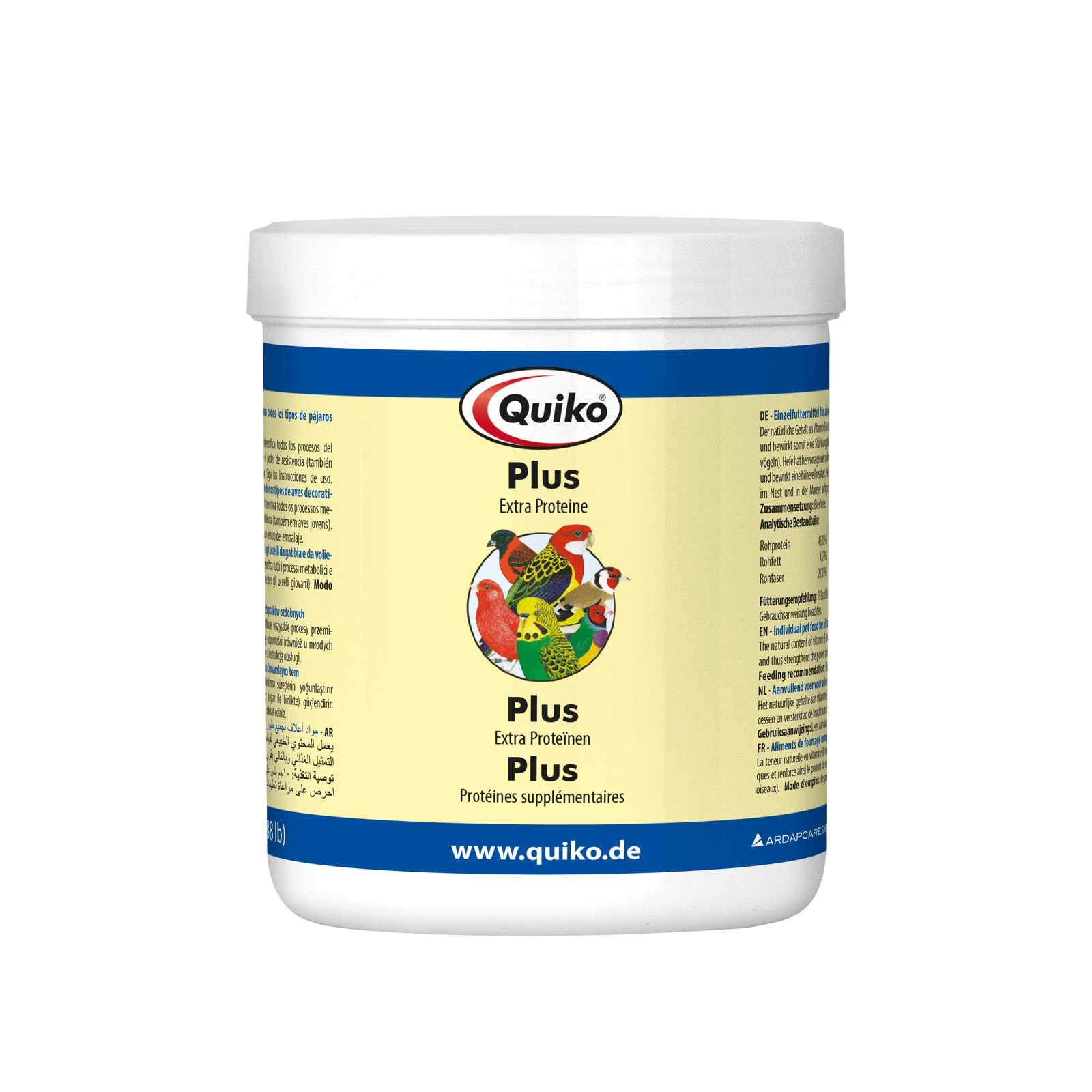 Quiko Plus: Extra Proteine für Jungvögel