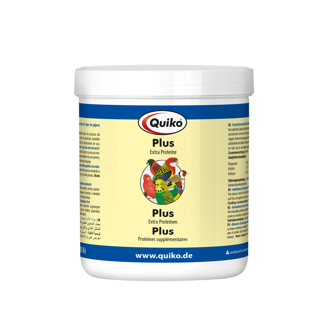 Quiko Plus: Extra Proteine für Jungvögel