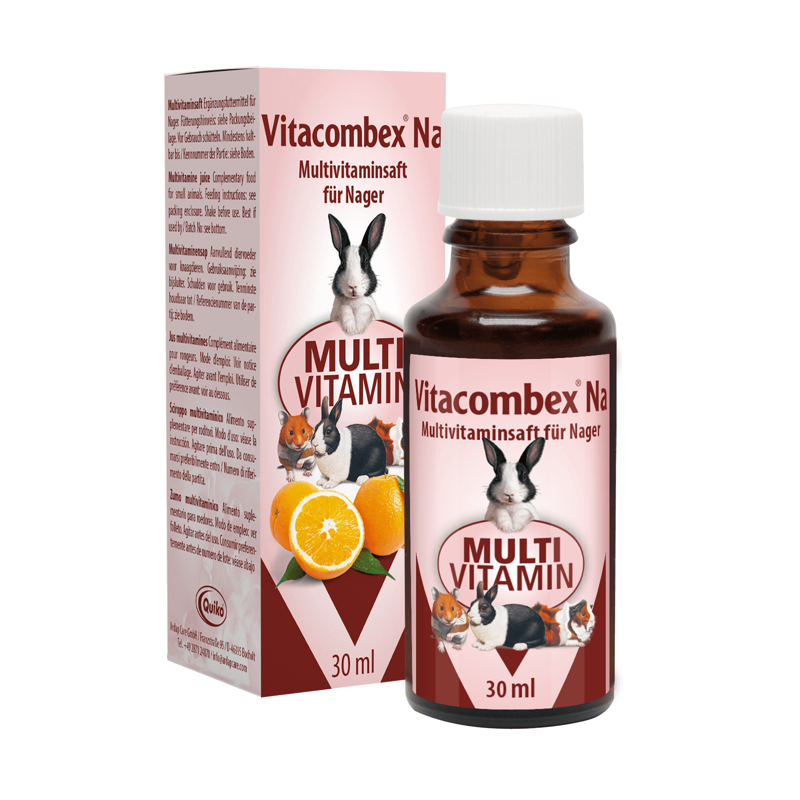 Quiko Vitacombex Na: Multivitaminsaft für Nager