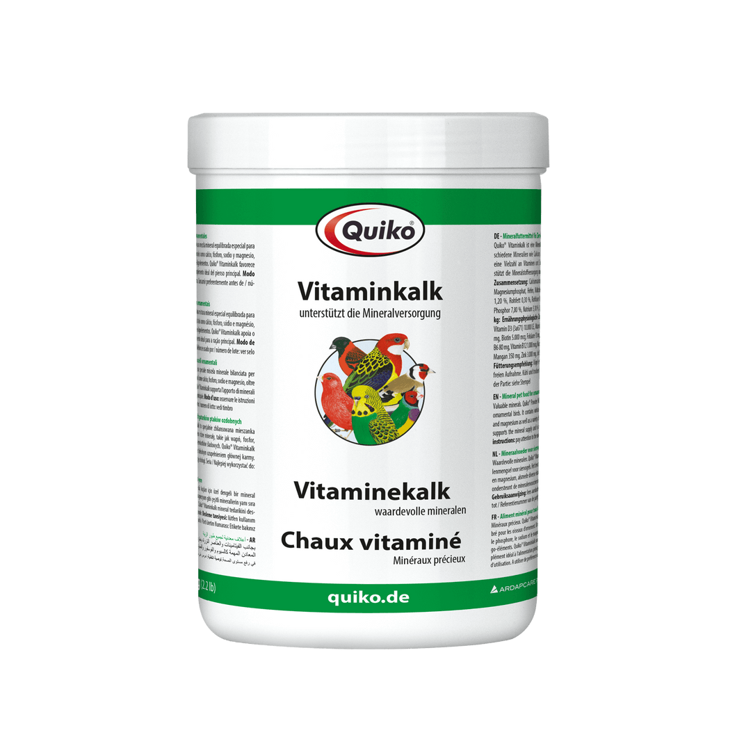 Quiko Vitaminkalk: Mineralstoffmischung für Ziervögel