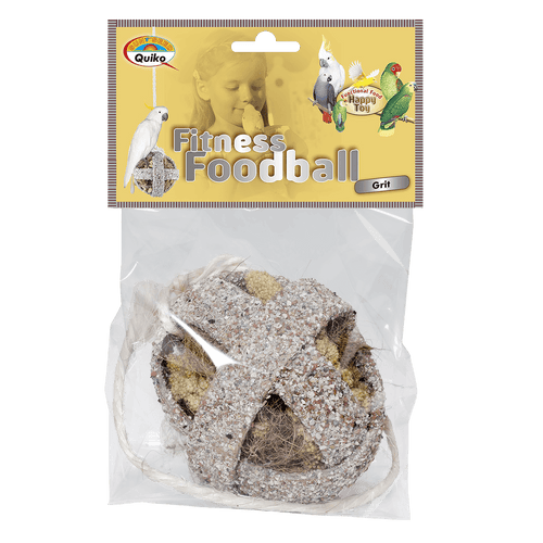 Quiko Fitness Foodball: Snack und Spielspaß für alle Ziervögel