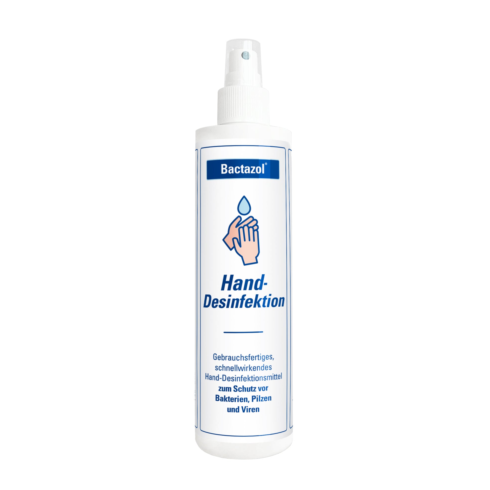 Bactazol Hand Disinfection 250 ml front