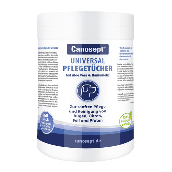 Canosept Universal Care Wipes for dogs