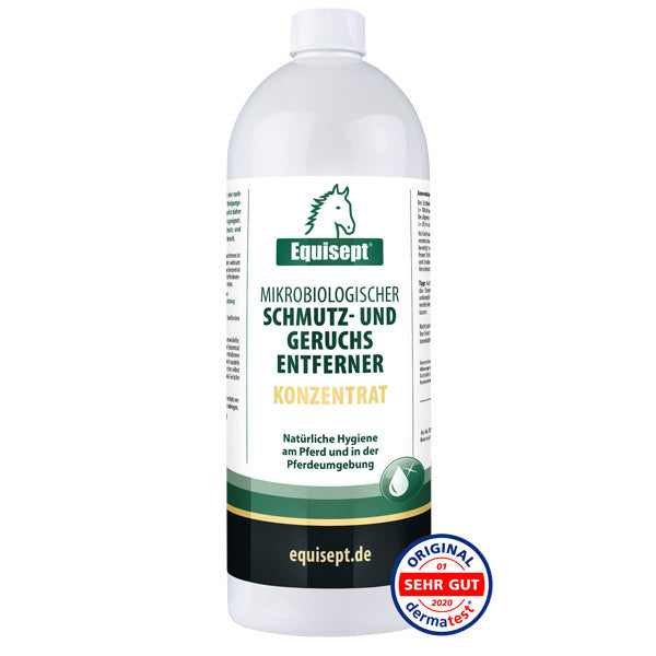 Equisept dirt and odour remover concentrate front