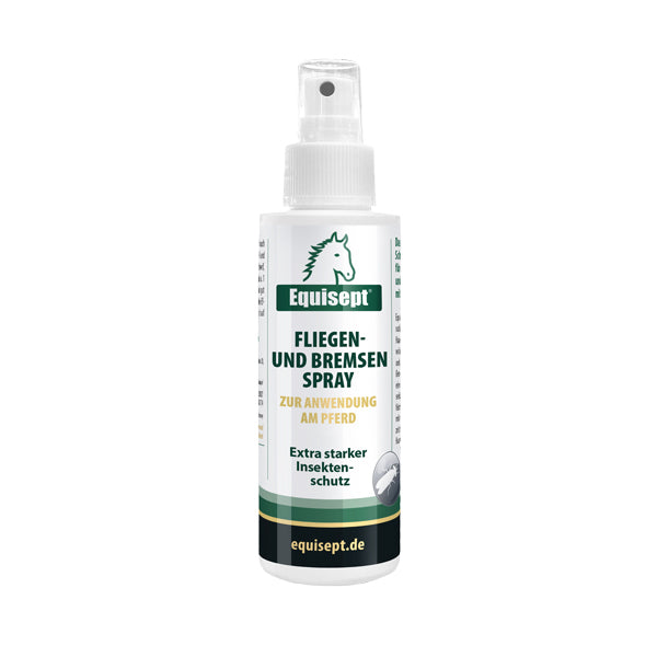 Equisept Fly and Horse Fly Spray for use on horses 100ml front