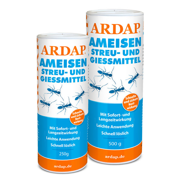 ARDAP Ameisen Streu- und Giessmittel 250 g, 500 g Varianten