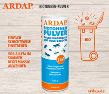 Download the image in the gallery viewer, ARDAP Organic Bin Powder Info 02
