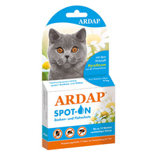 Download the image in the gallery viewer, ARDAP Spot On cat over 4 kg in front

