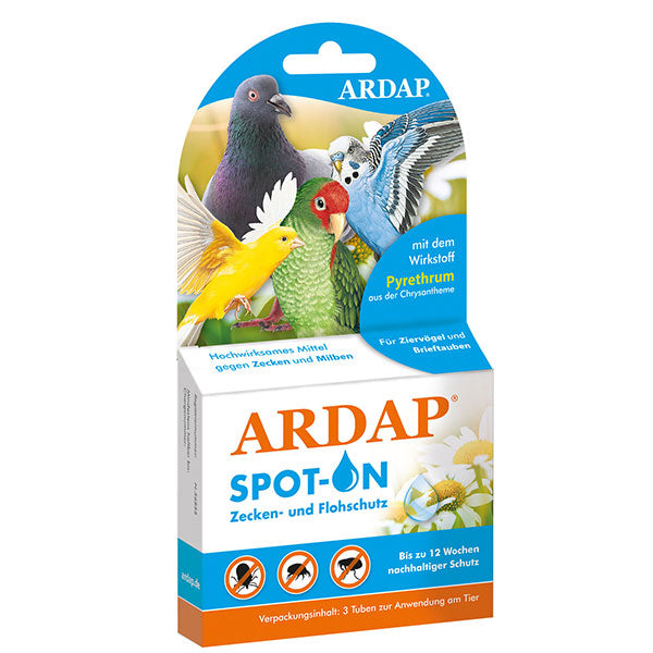 ARDAP Spot-On Birds and Racing Pigeons in front
