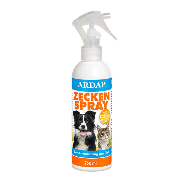 ARDAP Tick Spray 250 ml on animal